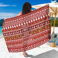 This Is My Christmas Sarong Xmas Holiday Patterns - Wonder Print Shop