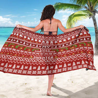 This Is My Christmas Sarong Xmas Holiday Patterns - Wonder Print Shop