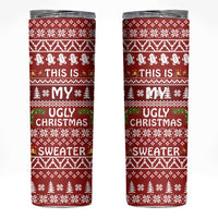 This Is My Christmas Skinny Tumbler Xmas Holiday Patterns - Wonder Print Shop