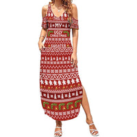 This Is My Christmas Summer Maxi Dress Xmas Holiday Patterns - Wonder Print Shop