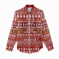 This Is My Christmas Women Casual Shirt Xmas Holiday Patterns - Wonder Print Shop