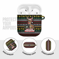 Time To Get Blitzened Christmas AirPods Case Xmas Holiday Patterns - Wonder Print Shop