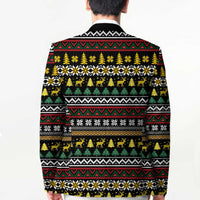 Time To Get Blitzened Christmas Blazer Xmas Holiday Patterns - Wonder Print Shop