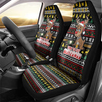 Time To Get Blitzened Christmas Car Seat Cover Xmas Holiday Patterns - Wonder Print Shop