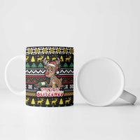 Time To Get Blitzened Christmas Ceramic Mug Xmas Holiday Patterns - Wonder Print Shop