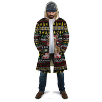 Time To Get Blitzened Christmas Cloak Xmas Holiday Patterns - Wonder Print Shop