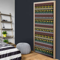 Time To Get Blitzened Christmas Door Cover Xmas Holiday Patterns - Wonder Print Shop