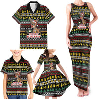 Time To Get Blitzened Christmas Family Matching Tank Maxi Dress and Hawaiian Shirt Xmas Holiday Patterns - Wonder Print Shop