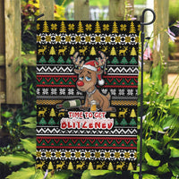 Time To Get Blitzened Christmas Garden Flag Xmas Holiday Patterns - Wonder Print Shop