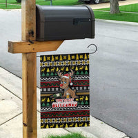 Time To Get Blitzened Christmas Garden Flag Xmas Holiday Patterns - Wonder Print Shop