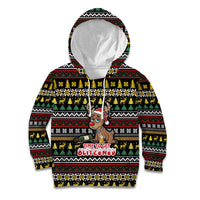 Time To Get Blitzened Christmas Kid Hoodie Xmas Holiday Patterns - Wonder Print Shop