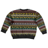 Time To Get Blitzened Christmas Kid Ugly Christmas Sweater Xmas Holiday Patterns - Wonder Print Shop