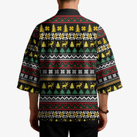 Time To Get Blitzened Christmas Kimono Xmas Holiday Patterns - Wonder Print Shop