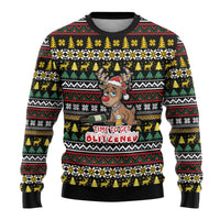 Time To Get Blitzened Christmas Ugly Christmas Sweater Xmas Holiday Patterns - Wonder Print Shop