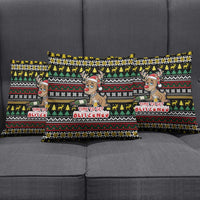 Time To Get Blitzened Christmas Pillow Cover Xmas Holiday Patterns - Wonder Print Shop