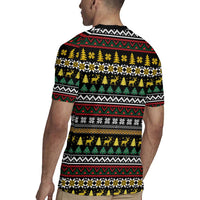 Time To Get Blitzened Christmas Rugby Jersey Xmas Holiday Patterns - Wonder Print Shop