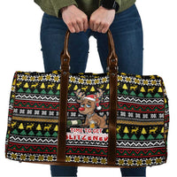Time To Get Blitzened Christmas Travel Bag Xmas Holiday Patterns - Wonder Print Shop
