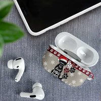 To Best Dog Dad Christmas Design AirPods Case Xmas Holiday Patterns - Wonder Print Shop