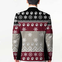 To Best Dog Dad Christmas Design Blazer Xmas Holiday Patterns - Wonder Print Shop