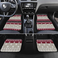 To Best Dog Dad Christmas Design Car Mats Xmas Holiday Patterns - Wonder Print Shop