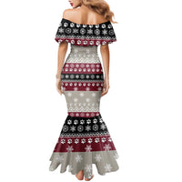 To Best Dog Dad Christmas Design Family Matching Mermaid Dress and Hawaiian Shirt Xmas Holiday Patterns - Wonder Print Shop