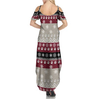 To Best Dog Dad Christmas Design Family Matching Summer Maxi Dress and Hawaiian Shirt Xmas Holiday Patterns - Wonder Print Shop