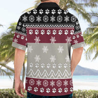 To Best Dog Dad Christmas Design Hawaiian Shirt Xmas Holiday Patterns - Wonder Print Shop