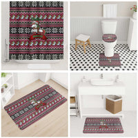 Unicorn Believe In The Magic Christmas Bathroom Set Xmas Holiday Patterns - Wonder Print Shop