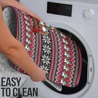 Unicorn Believe In The Magic Christmas Bathroom Set Xmas Holiday Patterns - Wonder Print Shop