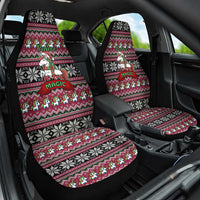 Unicorn Believe In The Magic Christmas Car Seat Cover Xmas Holiday Patterns - Wonder Print Shop