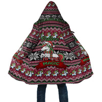 Unicorn Believe In The Magic Christmas Cloak Xmas Holiday Patterns - Wonder Print Shop