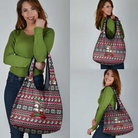 Unicorn Believe In The Magic Christmas Grocery Bag Xmas Holiday Patterns - Wonder Print Shop