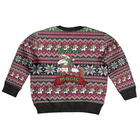 Unicorn Believe In The Magic Christmas Kid Ugly Christmas Sweater Xmas Holiday Patterns - Wonder Print Shop