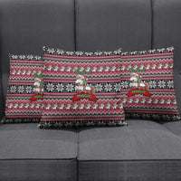 Unicorn Believe In The Magic Christmas Pillow Cover Xmas Holiday Patterns - Wonder Print Shop