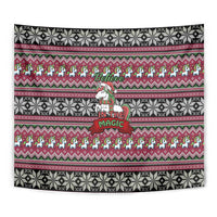 Unicorn Believe In The Magic Christmas Tapestry Xmas Holiday Patterns - Wonder Print Shop