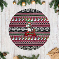 Unicorn Believe In The Magic Christmas Tree Skirt Xmas Holiday Patterns - Wonder Print Shop