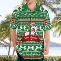 Unicorn Festive Fabulous Christmas Hawaiian Shirt Xmas Holiday Patterns - Wonder Print Shop
