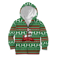Unicorn Festive Fabulous Christmas Kid Hoodie Xmas Holiday Patterns - Wonder Print Shop