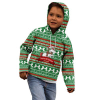 Unicorn Festive Fabulous Christmas Kid Hoodie Xmas Holiday Patterns - Wonder Print Shop