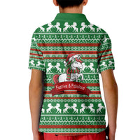 Unicorn Festive Fabulous Christmas Kid Polo Shirt Xmas Holiday Patterns - Wonder Print Shop