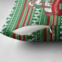Unicorn Festive Fabulous Christmas Pillow Cover Xmas Holiday Patterns - Wonder Print Shop