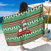 Unicorn Festive Fabulous Christmas Sarong Xmas Holiday Patterns - Wonder Print Shop