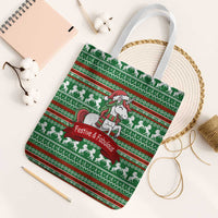 Unicorn Festive Fabulous Christmas Tote Bag Xmas Holiday Patterns - Wonder Print Shop