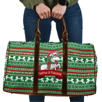 Unicorn Festive Fabulous Christmas Travel Bag Xmas Holiday Patterns - Wonder Print Shop