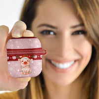 Lovely Pig Merry Christmas AirPods Case Xmas Holiday Patterns - Wonder Print Shop