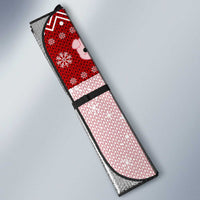 Lovely Pig Merry Christmas Auto Sun Shade Xmas Holiday Patterns - Wonder Print Shop