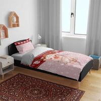 Lovely Pig Merry Christmas Bedding Set Xmas Holiday Patterns - Wonder Print Shop