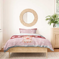 Lovely Pig Merry Christmas Bedding Set Xmas Holiday Patterns - Wonder Print Shop