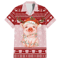 Lovely Pig Merry Christmas Hawaiian Shirt Xmas Holiday Patterns - Wonder Print Shop
