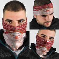 Lovely Pig Merry Christmas Neck Gaiter Xmas Holiday Patterns - Wonder Print Shop